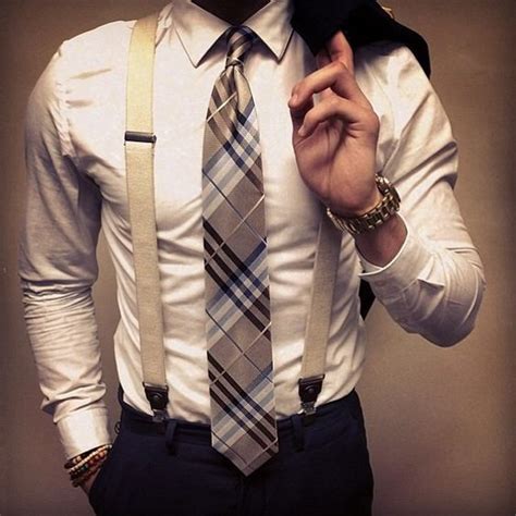 burberry suspenders for men